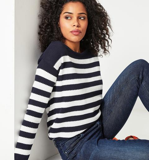 Pull Rayé Femme