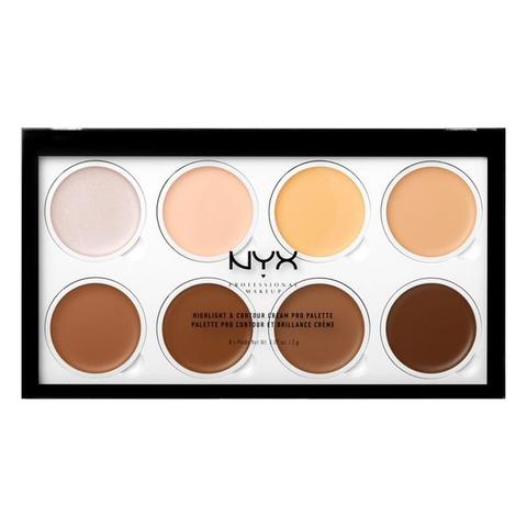 Paleta Contour Highlight & Contour Cream Pro Palette