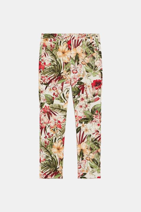 Pantalón Estampado Floral