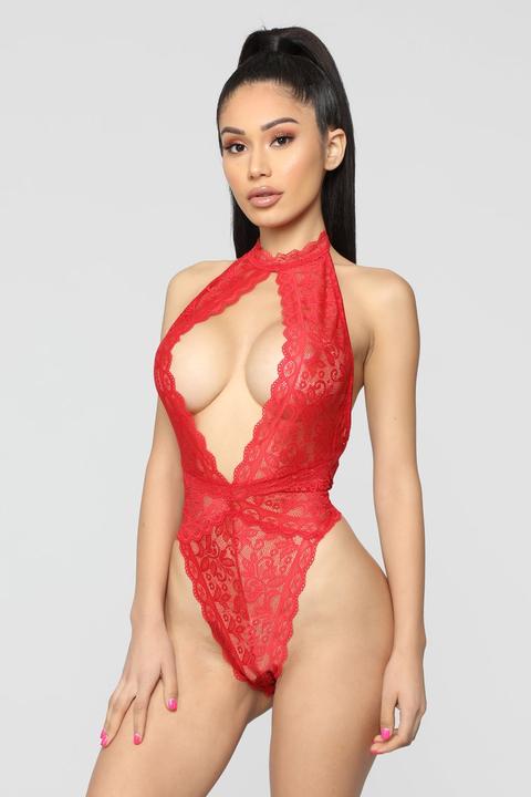 Pretty Diamond Teddy - Red