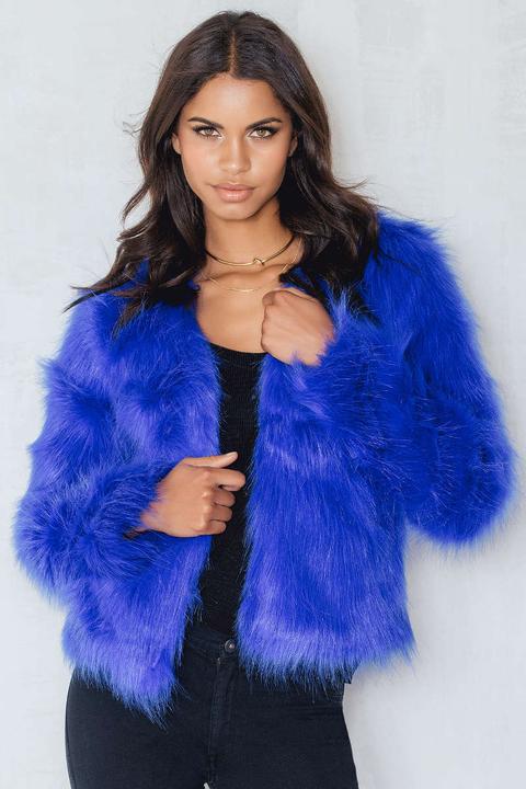 Faux Fur Jacket - Buy Online | Na-kd