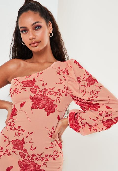 Missguided robe fleurie hot sale