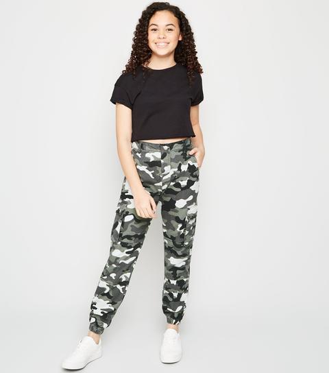 grey camouflage trousers