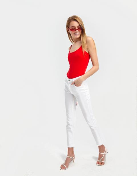 Top Basico Rosso