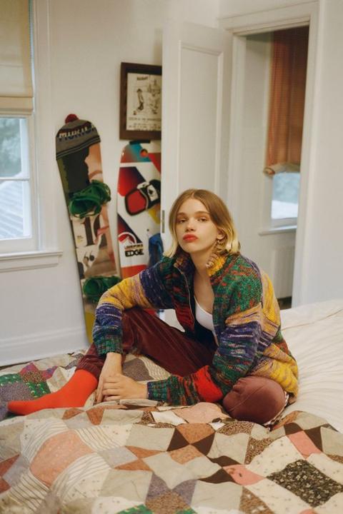 urban outfitters colorful sweater