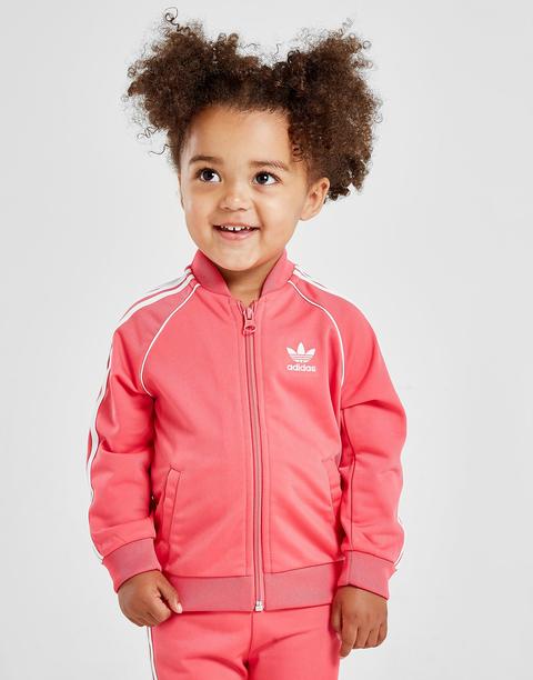 youth adidas tracksuit pink