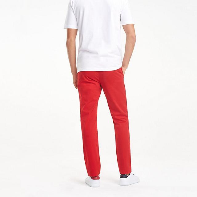 tommy hilfiger red chinos