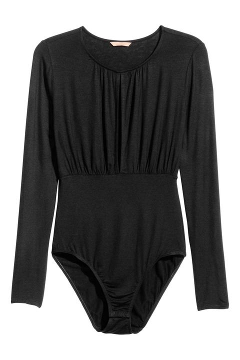 H&m+ Body Maniche Lunghe