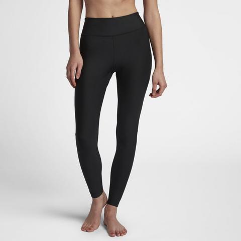 Hurley Leggings De Surf De Malla - Mujer - Negro