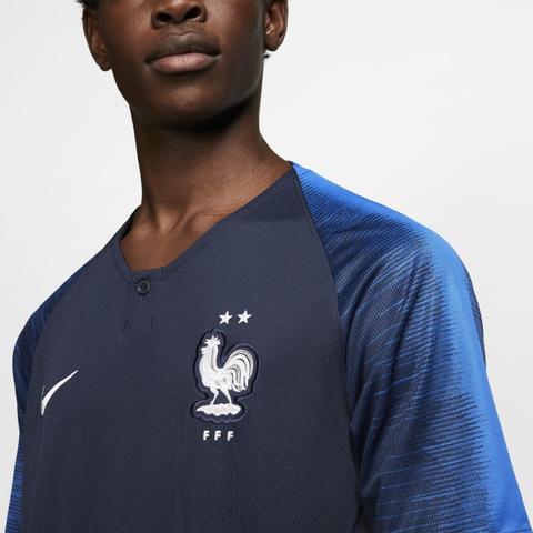Maillot De Football Fff 2018 Stadium Home Pour Homme - Bleu from Nike 21 Buttons