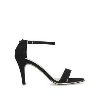 carvela black heeled sandals