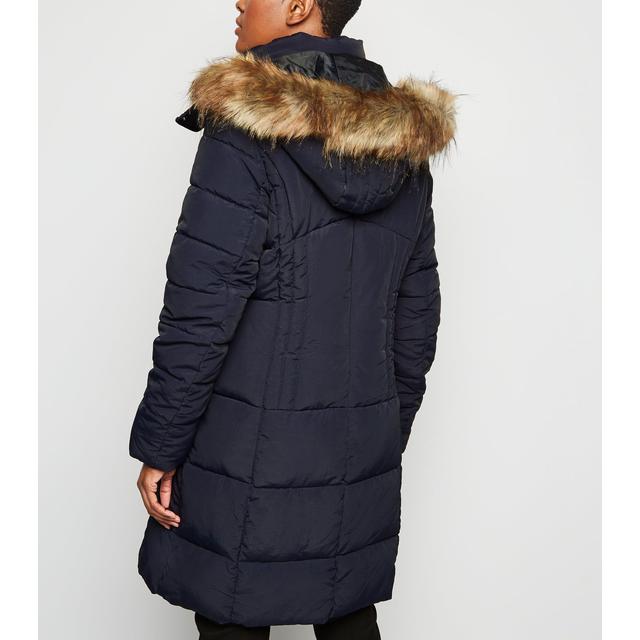 blue vanilla puffer jacket