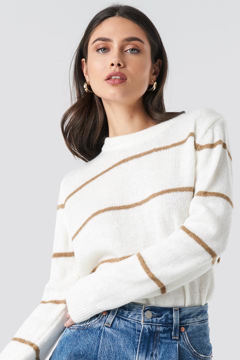 Small Stripes Knitted Sweater