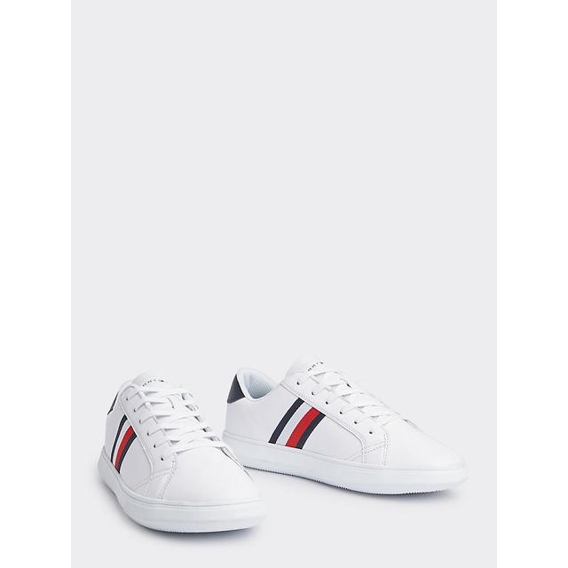 tommy hilfiger essential leather trainers