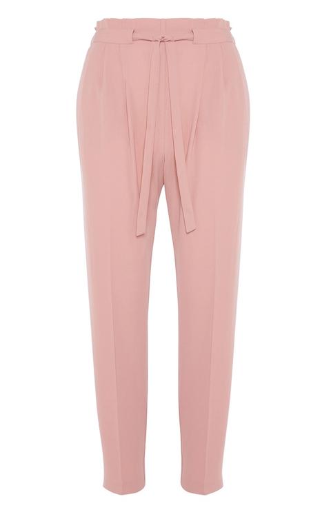 Pink Belted Trouser