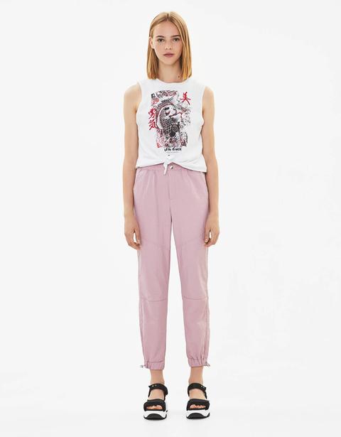 Pantaloni Jogger Di Nylon