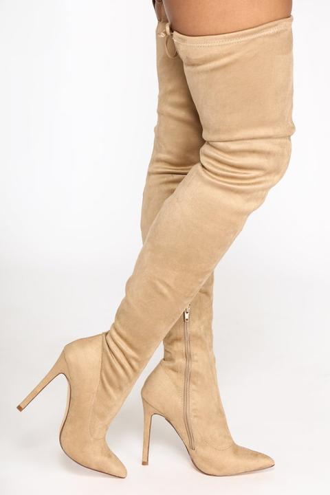 vicky over the knee boot