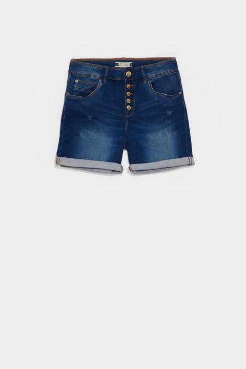 Shorts Denim Vita Alta