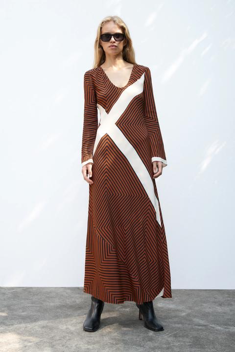Vestido Midi Rayas