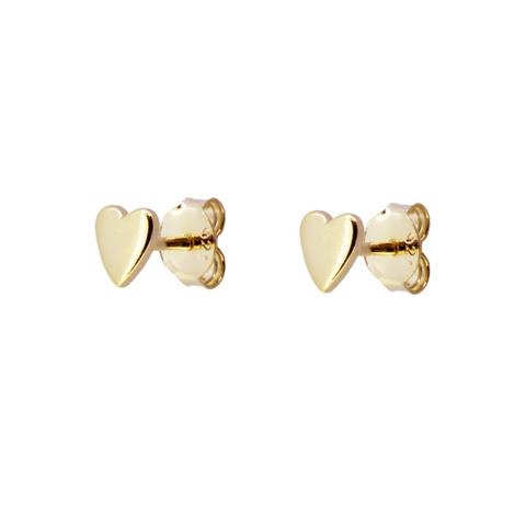 Pendientes Corazón Gold