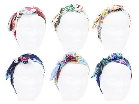Turbante Estampado Floral