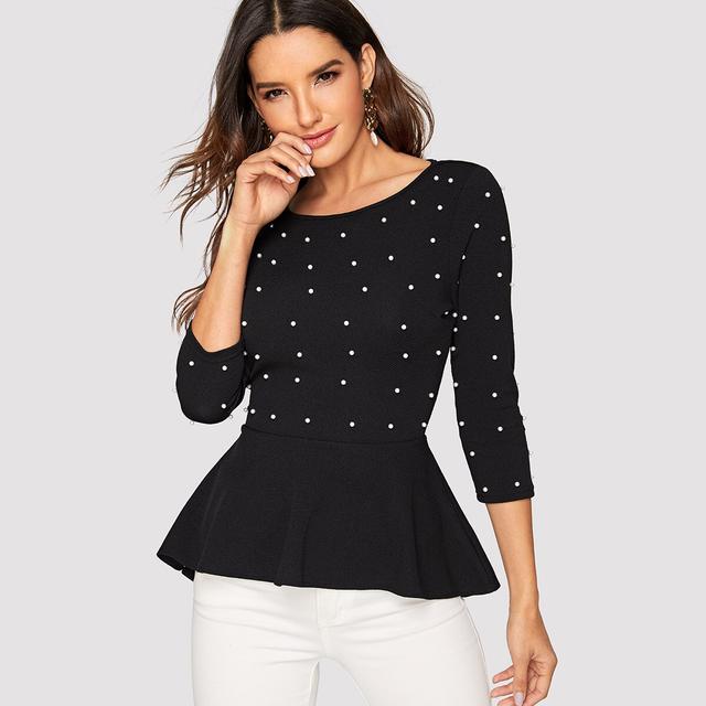 blusa peplum