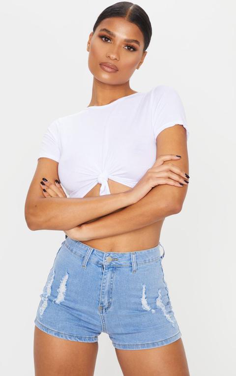 Denim on sale disco shorts