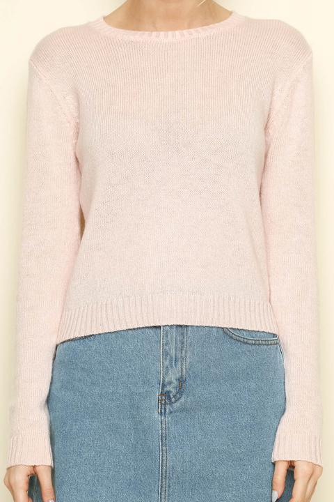 brandy melville pink sweater