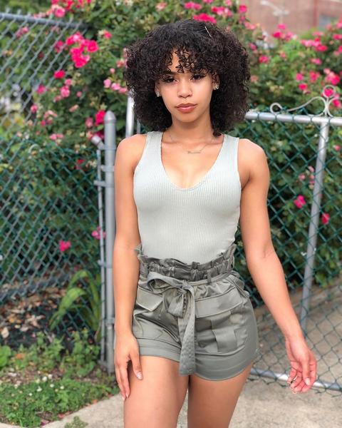 Cargo Slay High Rise Shorts - Olive