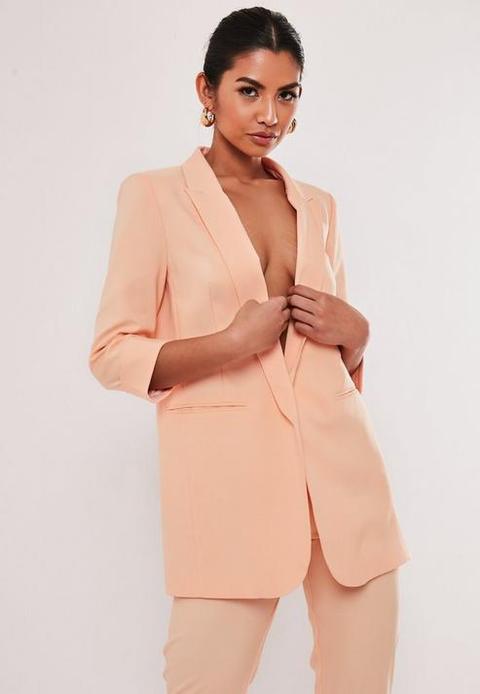 Nude sale boyfriend blazer