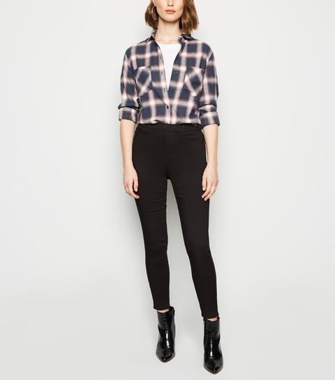 Black Mid Rise ‘lift & Shape’ Emilee Jeggings New Look