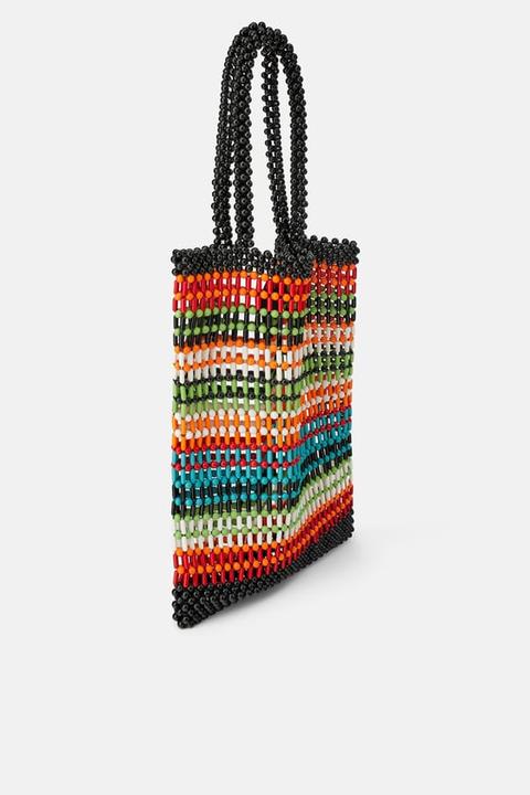 Bolso Shopper Bolitas Colores