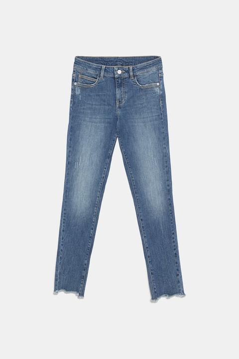 Skinny-jeans Z1975 Mit Mittelhohem Bund