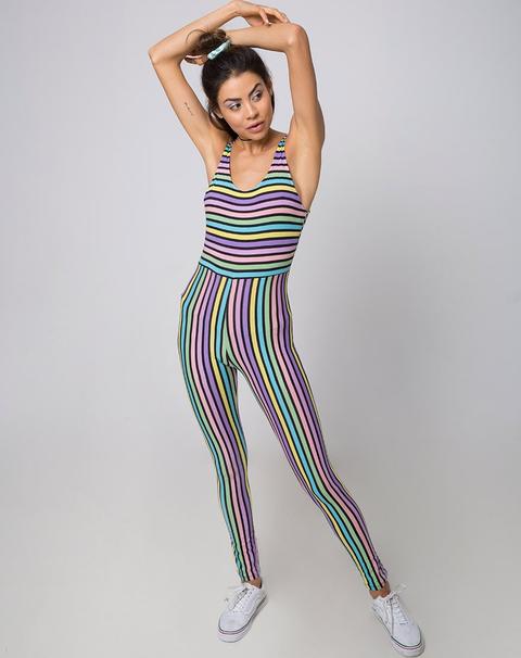 Unitard In New Stripe