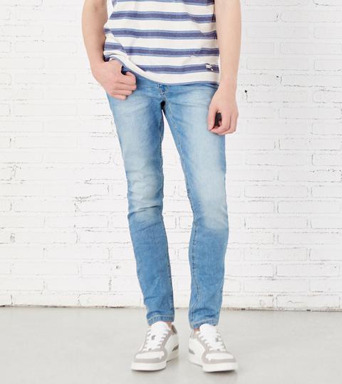 Light Wash Skinny Denim