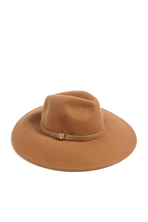 Wide Brim Felt Fedora