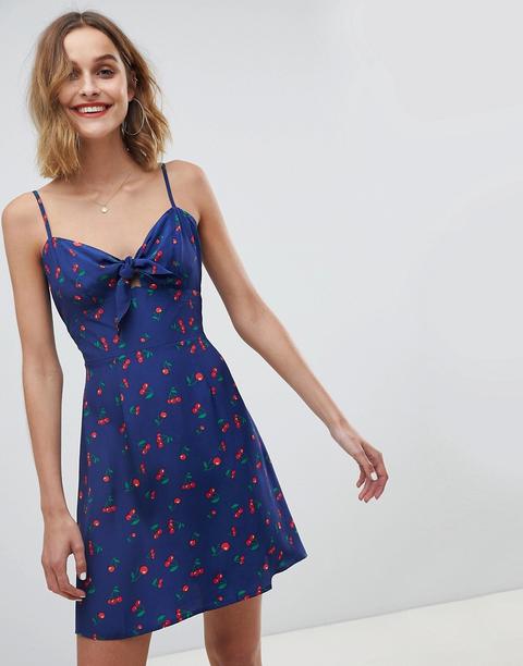 Neon Rose - Vestito Con Spalle Sottili