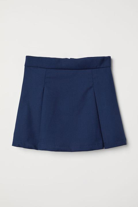 H & M - Gonna Plissettata - Blu