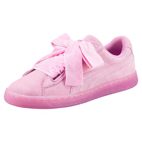 Zapatillas De Mujer Suede Heart Reset