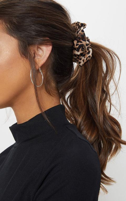Snake And Leopard Scrunchie Two Pack