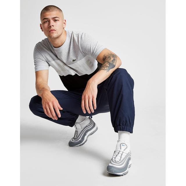 lacoste tape guppy track pants