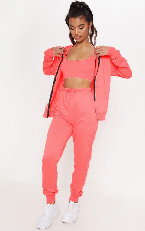 Pink Basic Gym Sweat Jogger, Pink