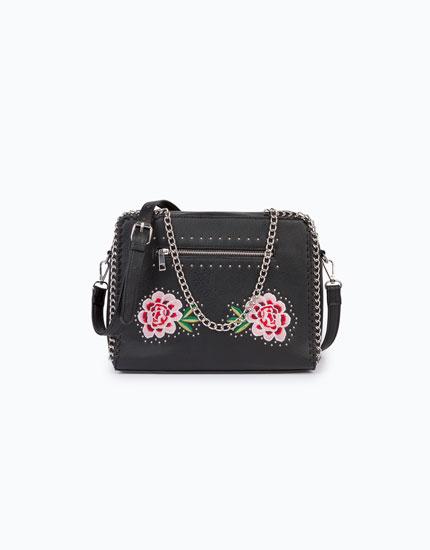 Bolso Bordado Floral