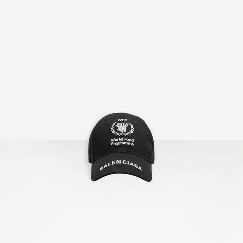 Gorra De Algodón Bordado Wfp En Blanco Y Negro