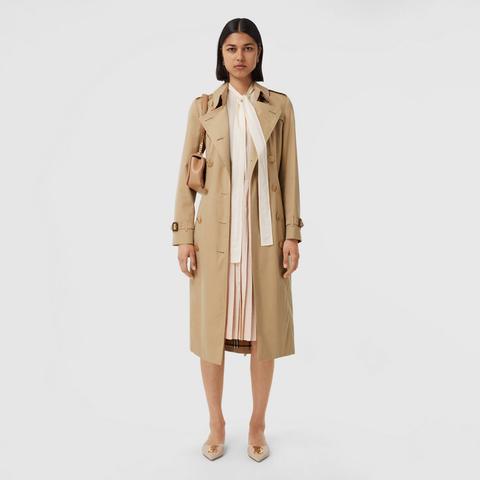 Burberry The Long Chelsea Heritage Trench Coat, Beige