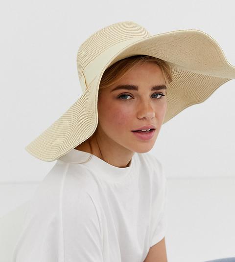 South Beach Exclusive Natural Straw Extra Wide Brim Floppy Wired Hat-neutral