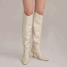 Botas De Pierna Alta Pu