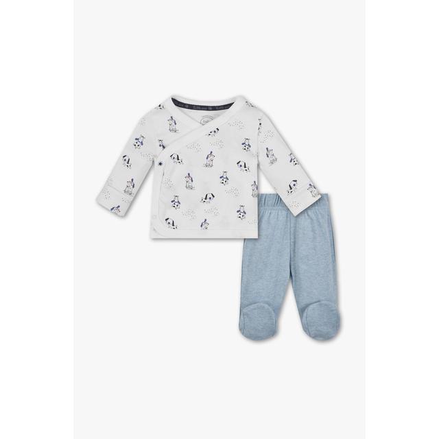 Baby Club Conjunto Para Recien Nacido Algodon Organico 2 Piezas De C A En 21 Buttons