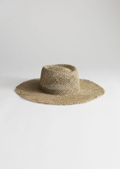 Straw Fedora Hat