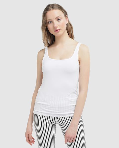 camiseta blanca basica mujer el corte ingles